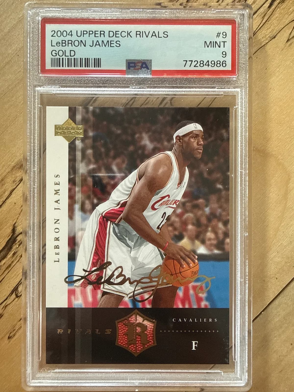 LeBron James Upper Deck Rivals 2004